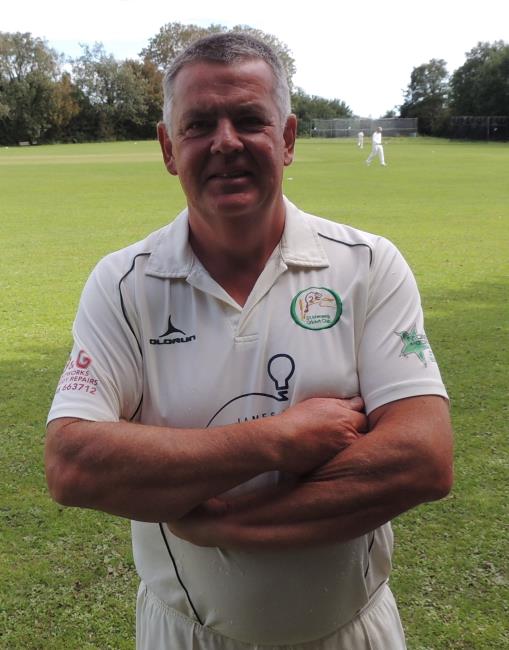 Kevin Bowen - 34 for The Vets in the first game Kevin Bowen - 34 for The Vets in the first game